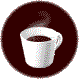 gif of a steaming mug of coffee